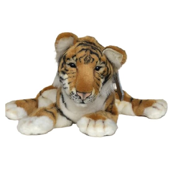 Hansa New w/Tag Handcrafted Plush Tiger Cub Hand Puppet - Picture 1 of 15